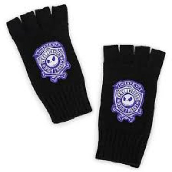 Disney Accessories Jack Skellington Knit Fingerless Gloves Poshmark